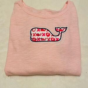 Vineyard Vines Girls Long Sleeve Pink Shirt Size XS
